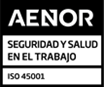 Certificado Aenor ISO 45001