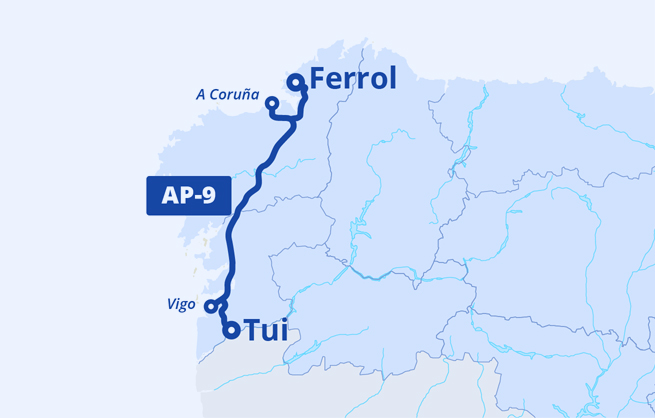 Mapa AP-9